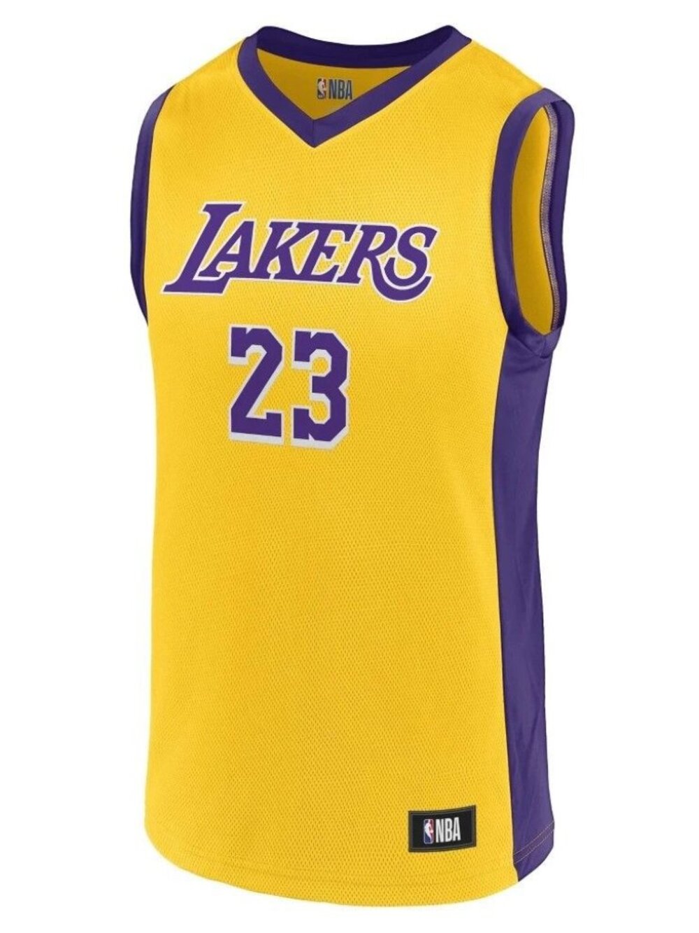 NWT NBA Los Angeles Lakers Youth Medium LeBron James Jersey MSRP $39.99 - Picture 1 of 4